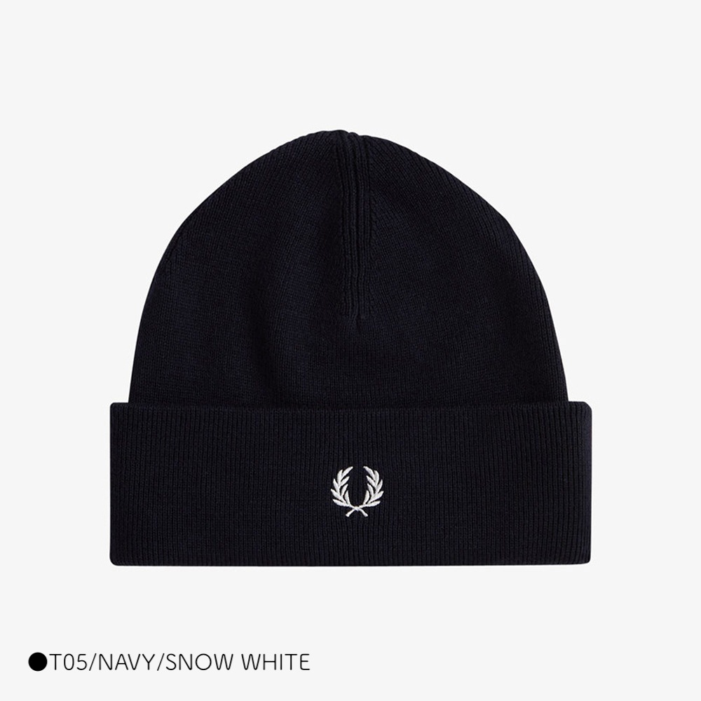 ニット帽 ビーニー ユニセックス フレッドペリー  C8161 CLASSIC BEANIE【国内正規品】 FRED PERRY