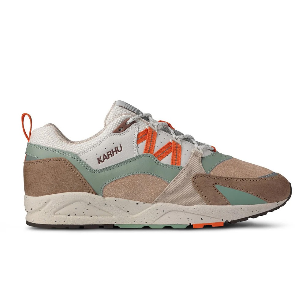 スニーカー レディース メンズ カルフ ユニセックス フュージョン 2.0 KARHU FUSION 2.0  PORTABELLA / NASTURTIUM   靴 運動靴 【国内正規品】22-25.5cm