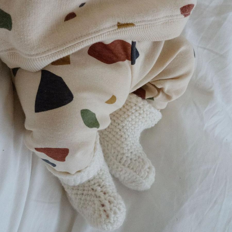 レギンス キッズ ベビー オーガニックズー Organic Zoo Olive Garden / Terrazzo Leggings LLO LLT