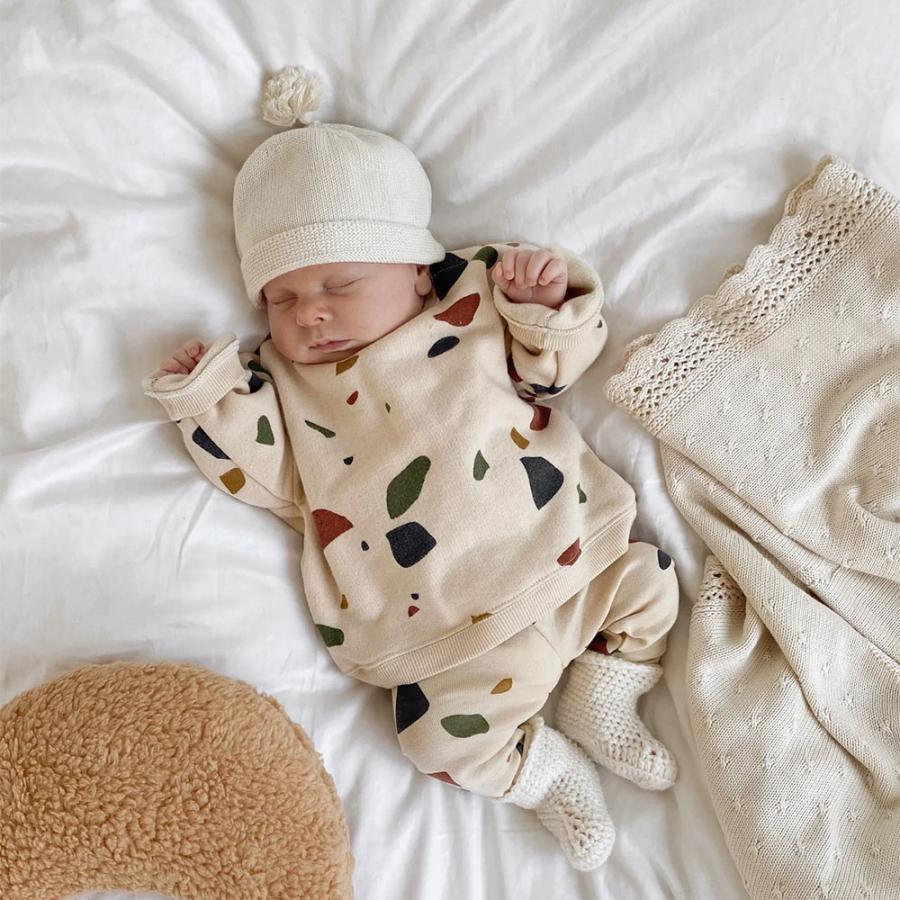 レギンス キッズ ベビー オーガニックズー Organic Zoo Olive Garden / Terrazzo Leggings LLO LLT