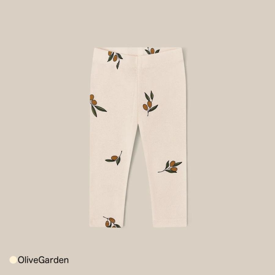 レギンス キッズ ベビー オーガニックズー Organic Zoo Olive Garden / Terrazzo Leggings LLO LLT