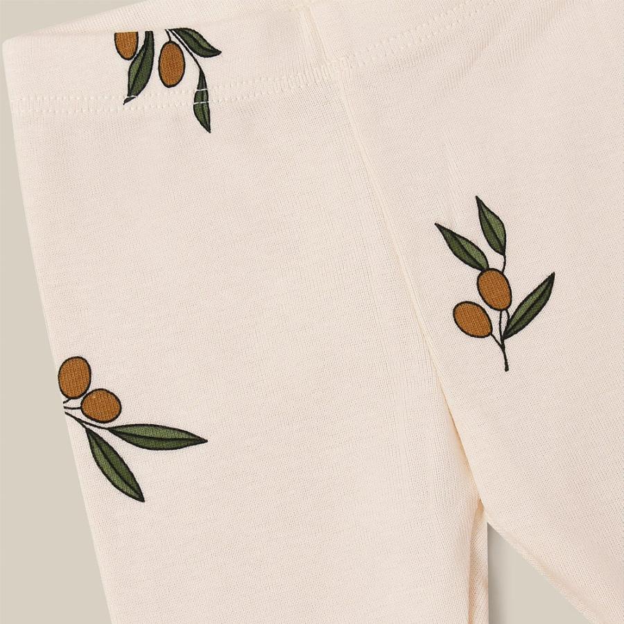 レギンス キッズ ベビー オーガニックズー Organic Zoo Olive Garden / Terrazzo Leggings LLO LLT