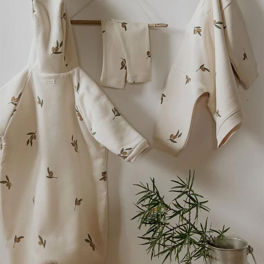 レギンス キッズ ベビー オーガニックズー Organic Zoo Olive Garden / Terrazzo Leggings LLO LLT