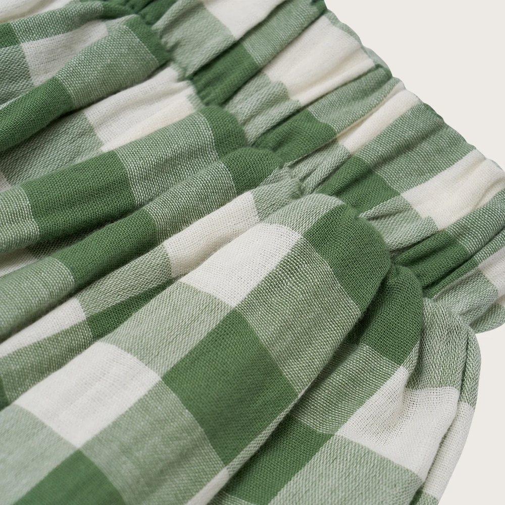 パンツ キッズ ベビー オーガニックズー Organic Zoo Dill Gingham