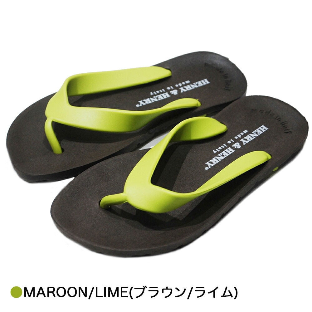 ビーチサンダル キッズ ジュニア ヘンリー＆ヘンリー ヘンリーアンドヘンリー フリッパー イタリー製 17.5-22.0cm  HENRY＆HENRY FLIPPER