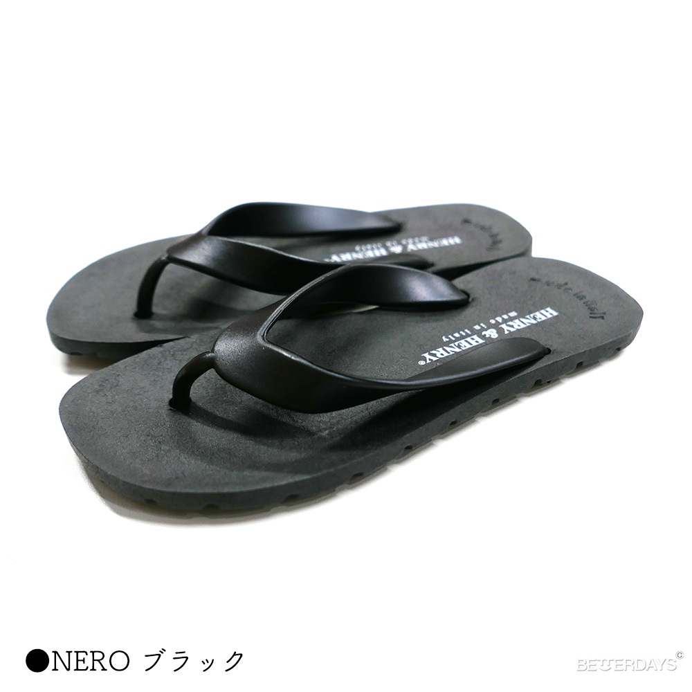 ビーチサンダル キッズ ジュニア ヘンリー＆ヘンリー ヘンリーアンドヘンリー フリッパー イタリー製 17.5-22.0cm  HENRY＆HENRY FLIPPER