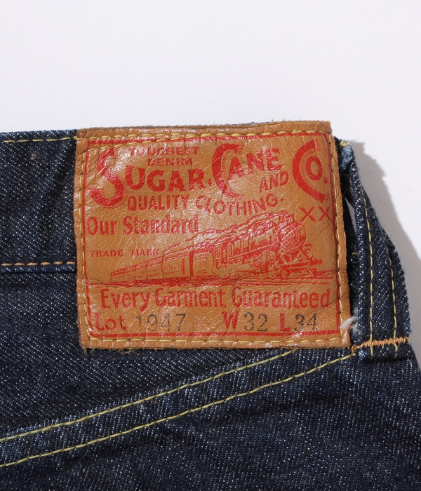 【26AW一部予約11月下旬まで納品予定】ジーンズ  デニム シュガーケーン Lot No. SC41947 / 14.25oz. DENIM 1947 MODEL REGULAR STRAIGHT SUGAR CANE