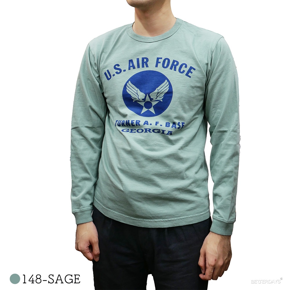 BUZZ RICKSONS U.S. AIR FORCE トレーナーLサイズ Buzz Rickson's U.S. Army Air Forces Zip Sweatshirt - Oatmeal