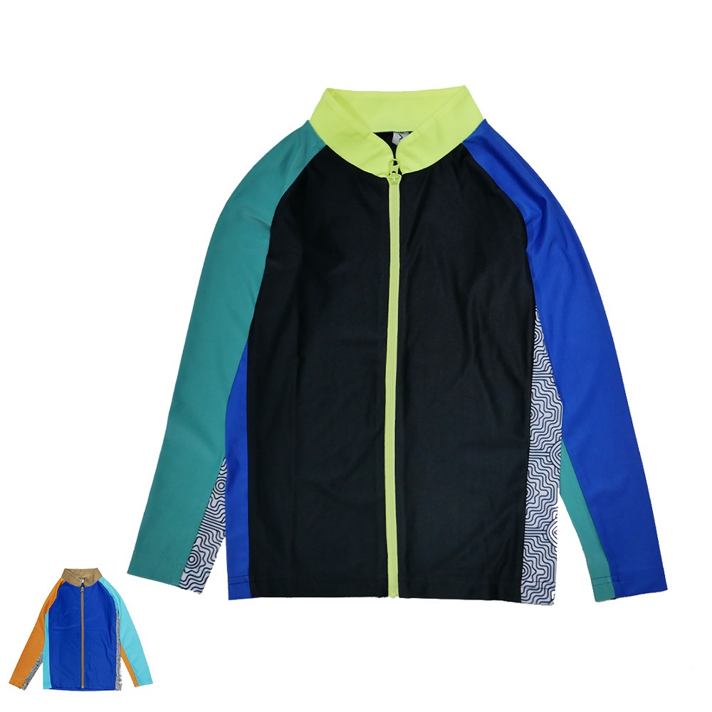 ラッシュガード  キッズ 水着 トップス 長袖 THE PARK SHOP BEACHPARK RASH L/SL  ザ・パークショップ  105-145cm tps-791
