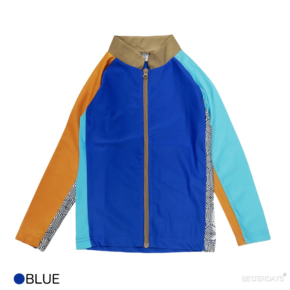 ラッシュガード  キッズ 水着 トップス 長袖 THE PARK SHOP BEACHPARK RASH L/SL  ザ・パークショップ  105-145cm tps-791