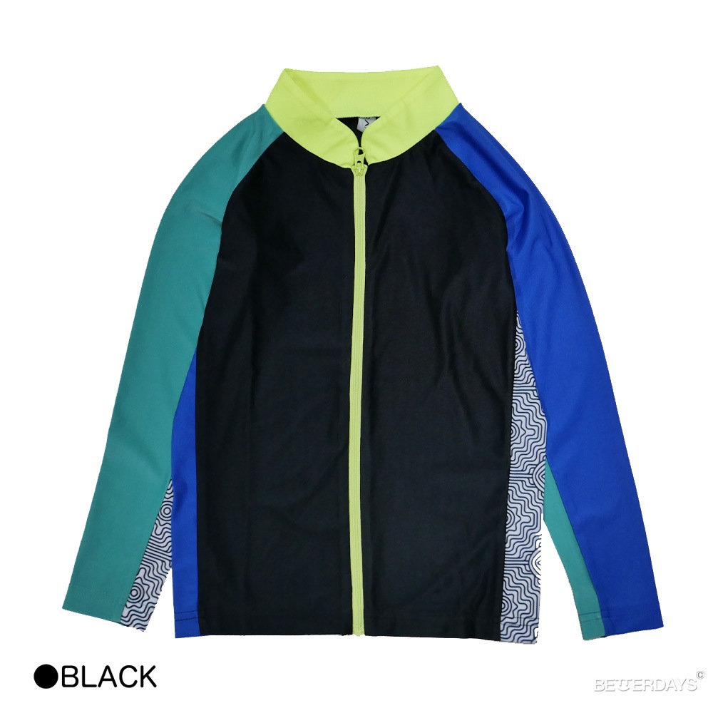 ラッシュガード  キッズ 水着 トップス 長袖 THE PARK SHOP BEACHPARK RASH L/SL  ザ・パークショップ  105-145cm tps-791