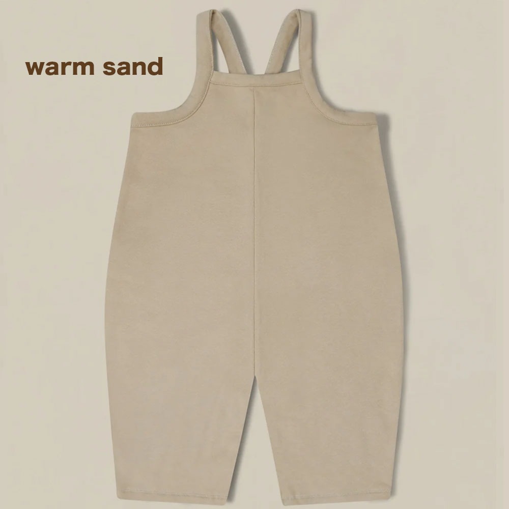 サロペット キッズ  ベビー オーガニックズー Organic Zoo Pebble Warm Sand Oversized Dungarees【国内正規品】 PDKOZ 13WSDOZ23