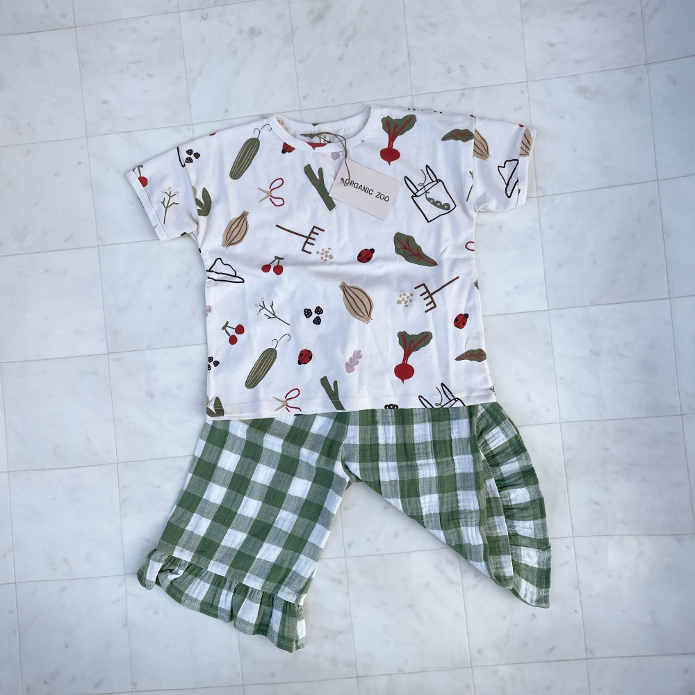 フリルパンツ キッズ ベビー オーガニックズー キュロット Organic Zoo