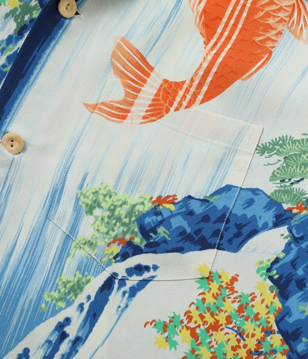 【SALE／20%OFF】アロハシャツ  ハワイアンシャツ サンサーフスペシャルエディション SUN SURF SPECIAL EDITION CARP  SUN SURF ビンテージ柄 