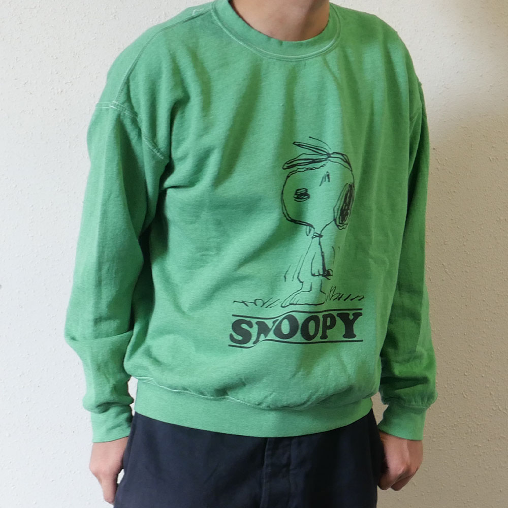 スウェット トレーナー 長袖 グッドウェア ピーナッツ スヌーピー  Goodwear  PEANUTS PRINT CREW SWEAT  【国内正規品】