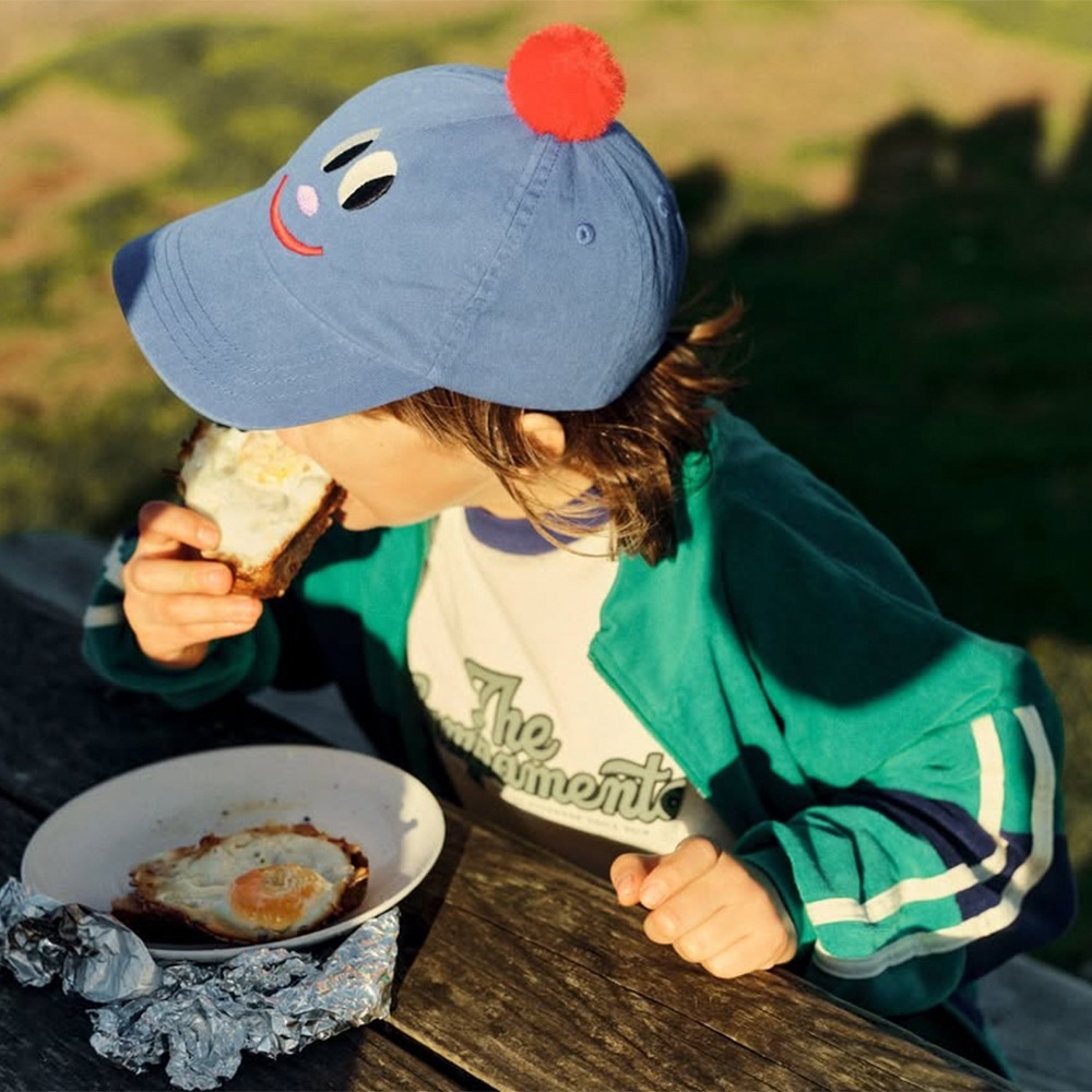 キャップ キッズ ベビー ザ カンパメント 帽子 Smiling Face Cap【国内