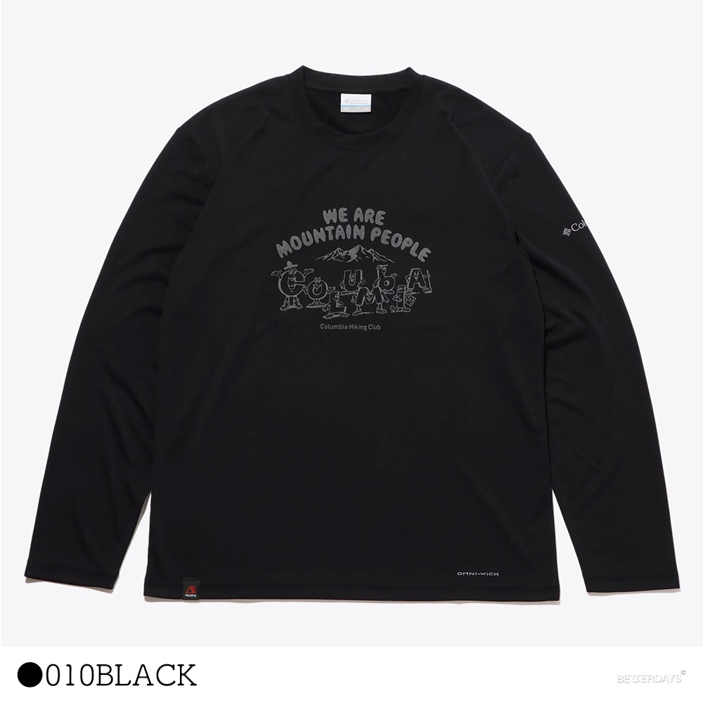 Tシャツ レディース メンズ 長袖 ユニセックス コロンビア リーディトレイルロングスリーブ LONG SLEEVE TEE Columbia 【国内正規品】