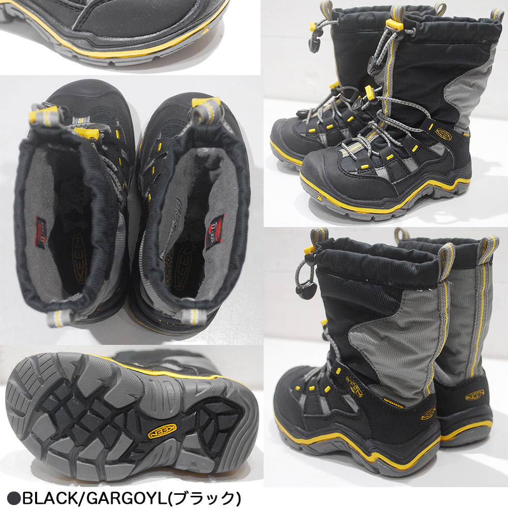 ブーツ キッズ KEEN キーン WINTERPORT 2 WP 15-23.5cm 防水 透湿 防寒 キッズ ジュニア アメリカンアウトドアブランド ブーツ  CHIRDREN/YOUTH 