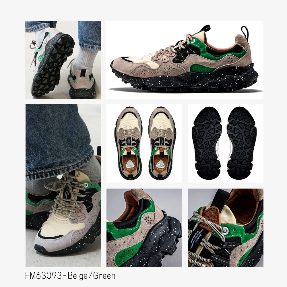 スニーカー ユニセックス ヤマノ3 フラワーマウンテン FLOWER MOUNTAIN YAMANO3 全6種 【国内正規品】