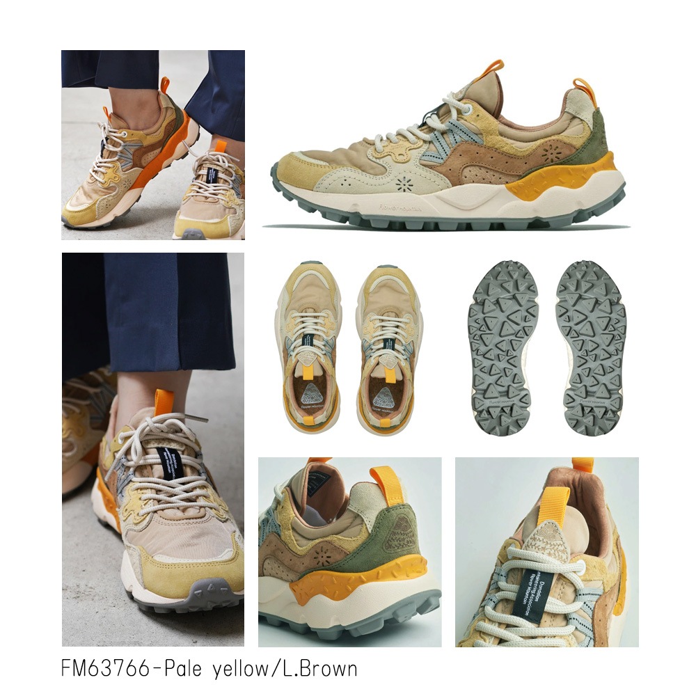 スニーカー ユニセックス ヤマノ3 フラワーマウンテン FLOWER MOUNTAIN YAMANO3 全6種 【国内正規品】