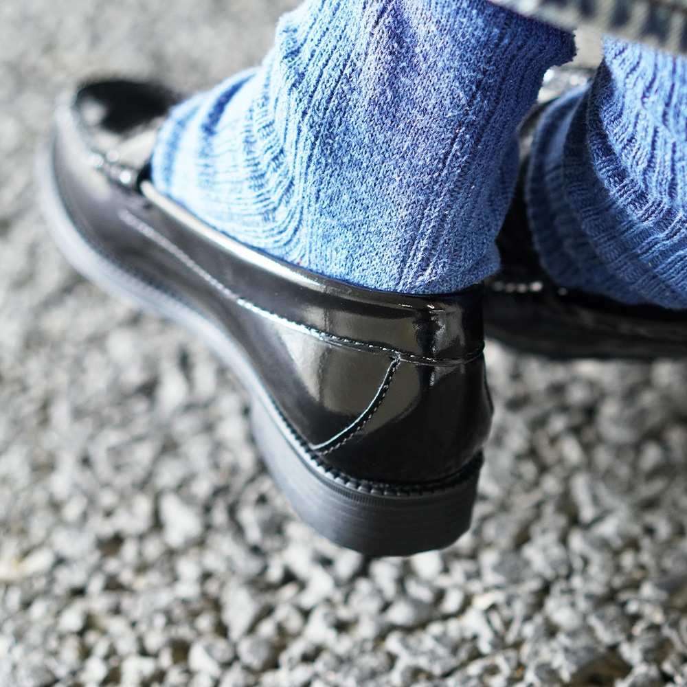 【期間限定SALE／10%OFF】ローファー レディース パテントレザー ジーエイチバス BLACK PATENT  G.H.BASS 【国内正規品】BA41711