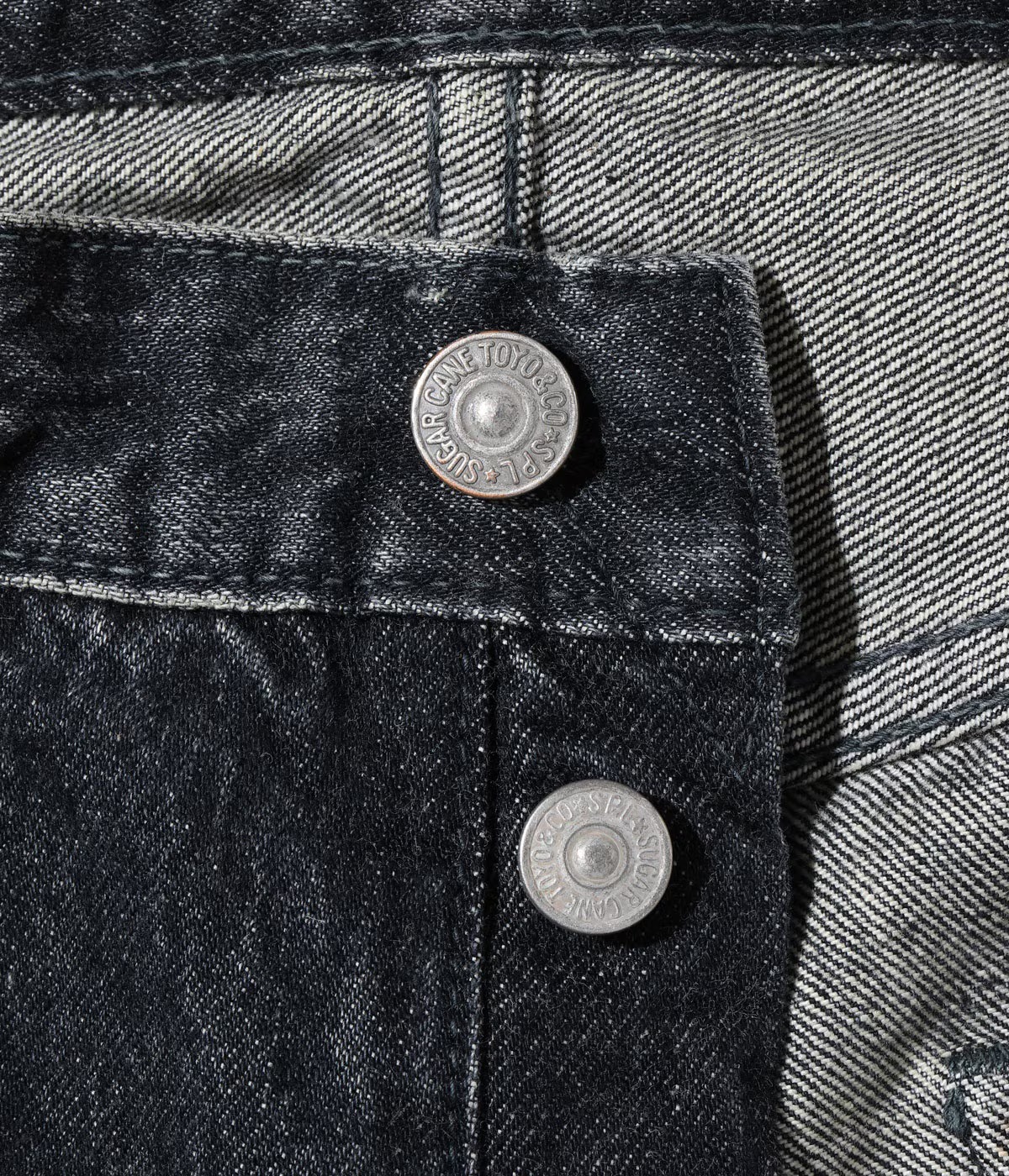 ブラックデニム メンズ ジーンズ シュガーケーン SUGAR CANE Lot No. SC42460H / 14.25oz. BLACK DENIM 1947 HARD WASH MODEL (REGULAR STRAIGHT)