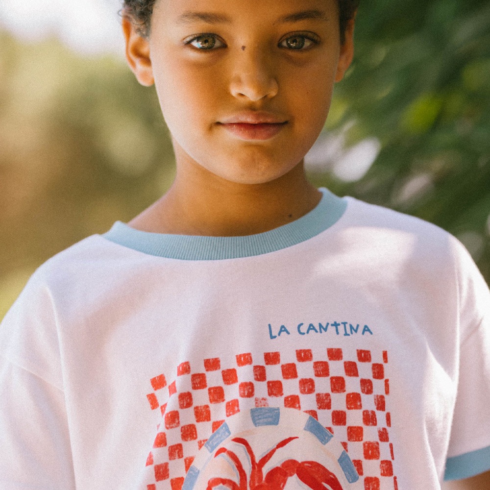 Tシャツ キッズ ベビー フェイバリットピープル カニ bella vita tshirt kids  Favorite People 3-8years 【国内正規品】