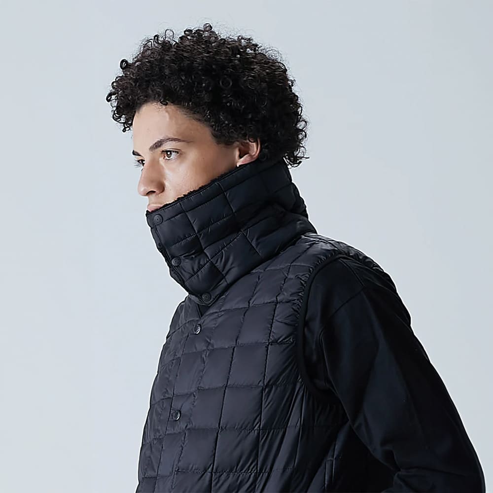 TFW49 ネックウォーマー 黒 ダウンタイプ TFW49 ネックウォーマー 黒 ダウンタイプ