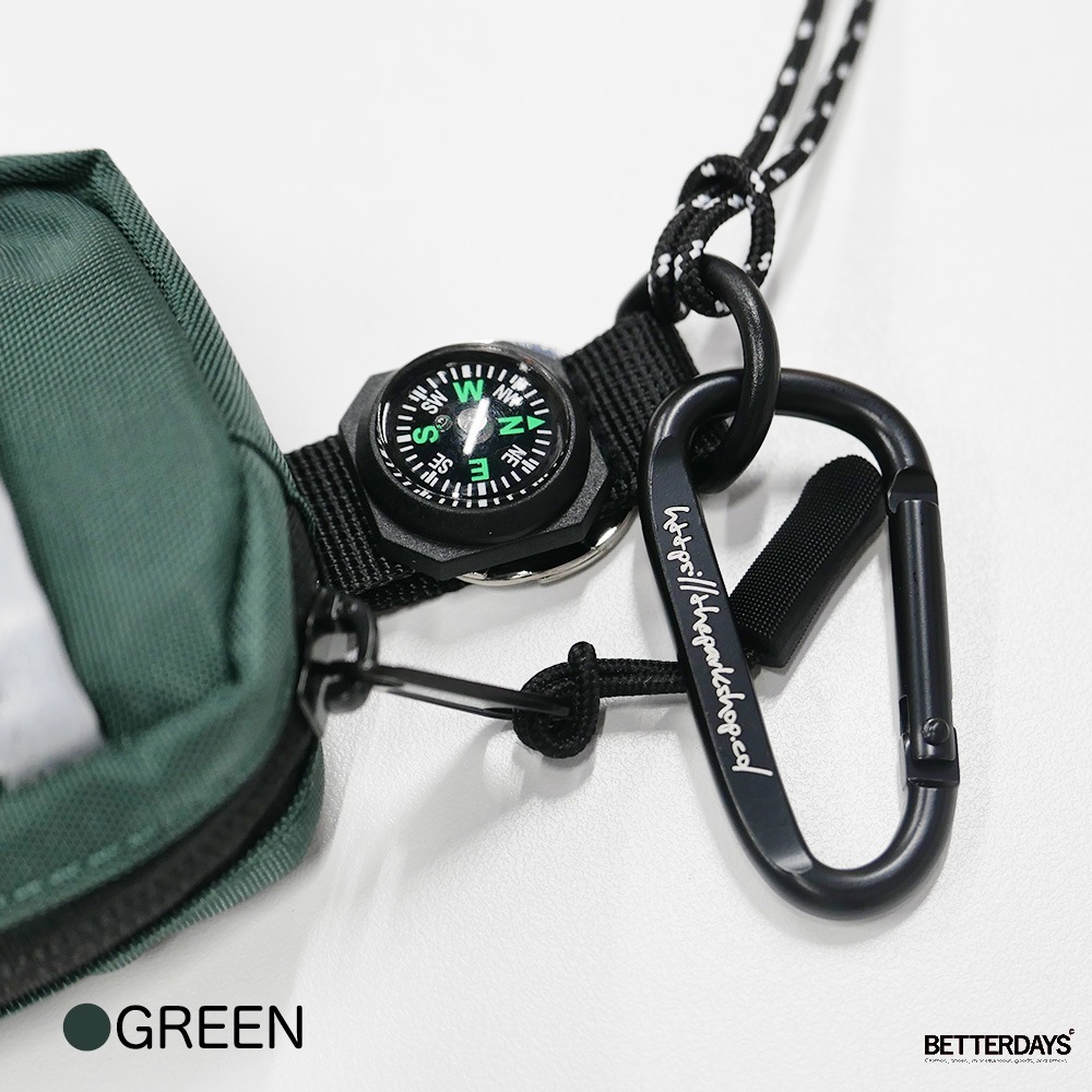 キーリング付ポケット ポーチ キッズ コンパス付き ザ・パークショップ CITY PARK KEYPOCKET THE PARK SHOP