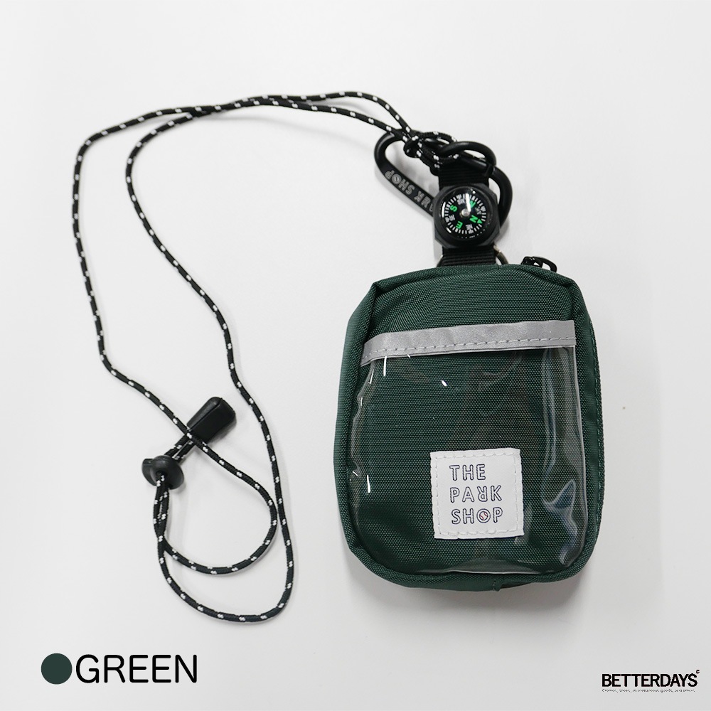キーリング付ポケット ポーチ キッズ コンパス付き ザ・パークショップ CITY PARK KEYPOCKET THE PARK SHOP