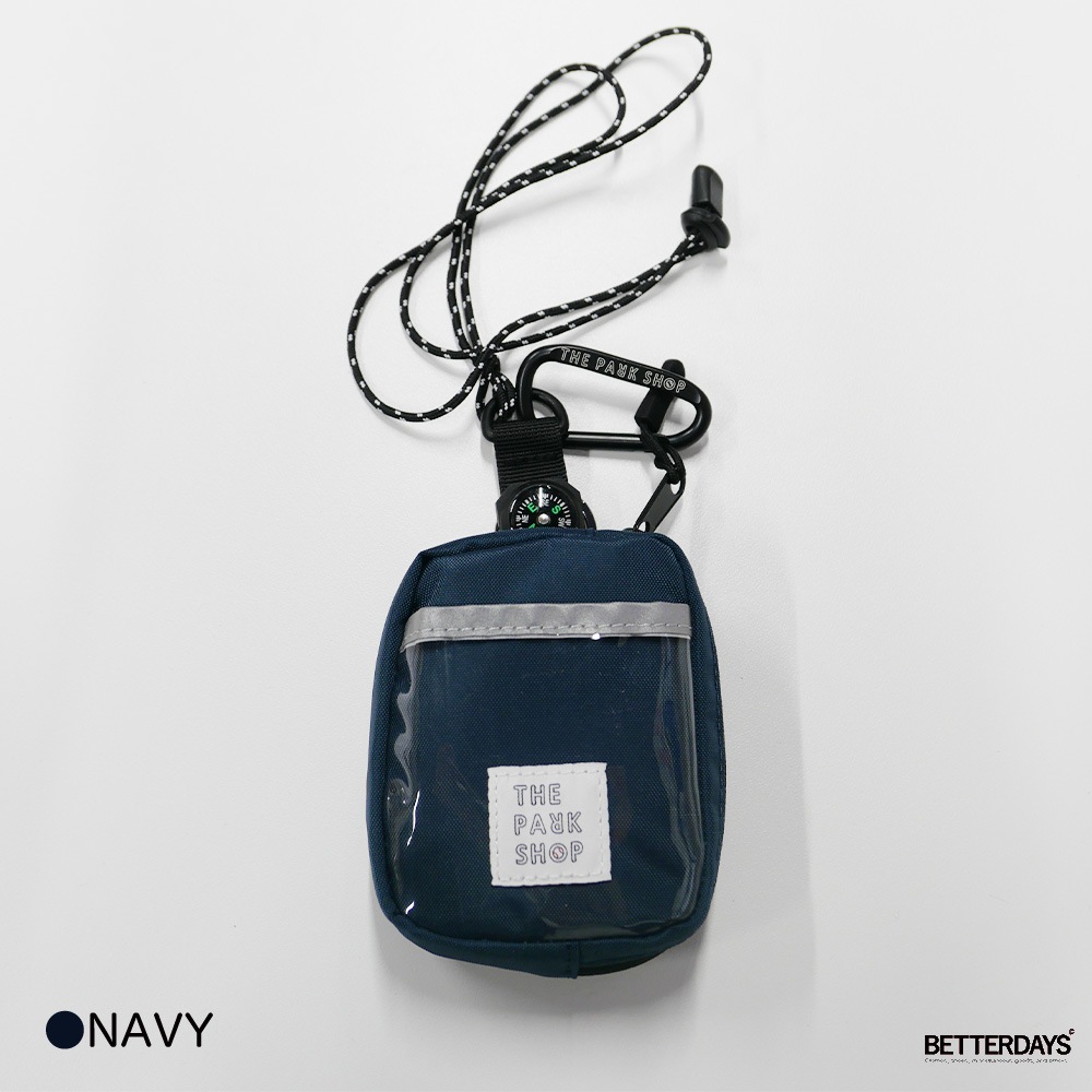 キーリング付ポケット ポーチ キッズ コンパス付き ザ・パークショップ CITY PARK KEYPOCKET THE PARK SHOP