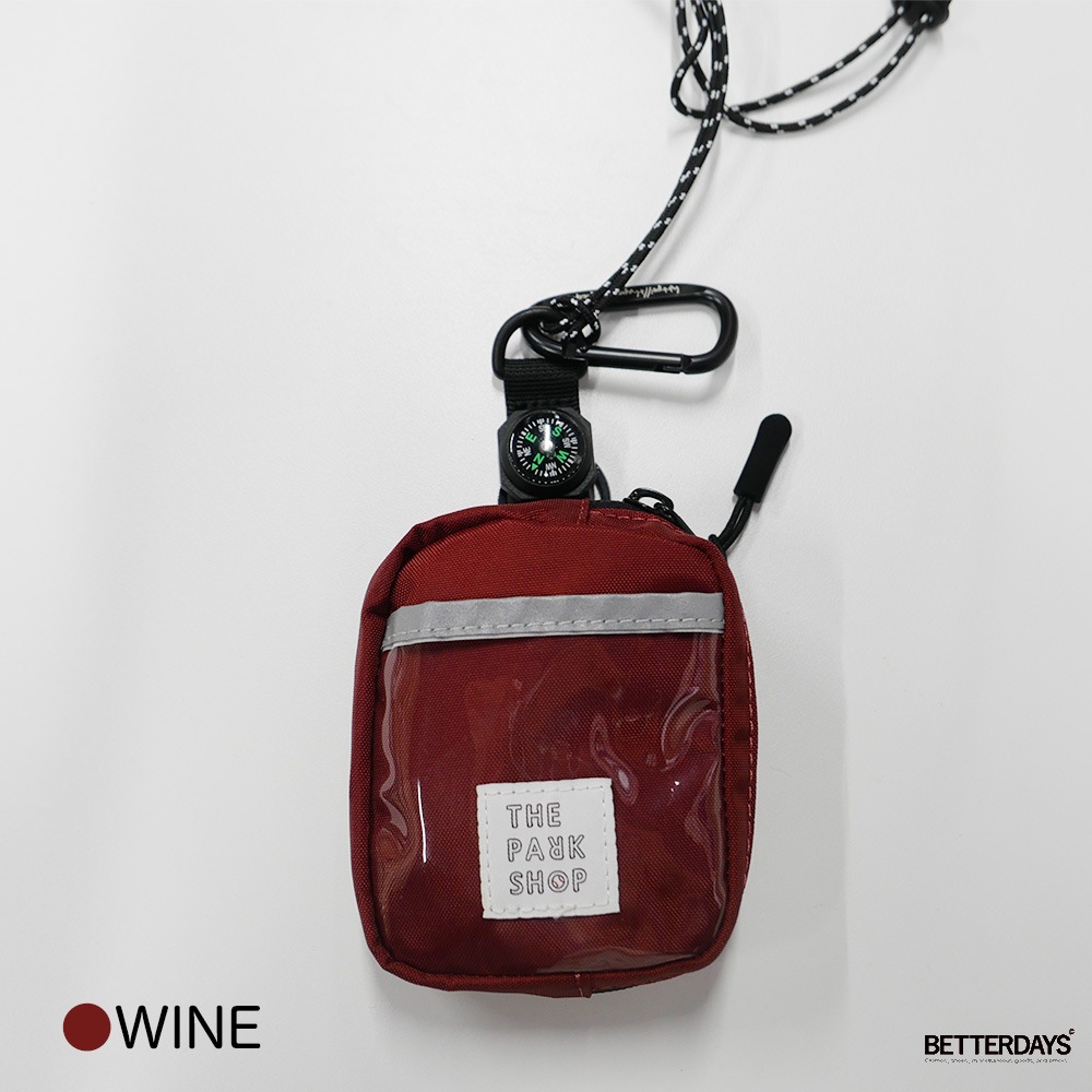 キーリング付ポケット ポーチ キッズ コンパス付き ザ・パークショップ CITY PARK KEYPOCKET THE PARK SHOP