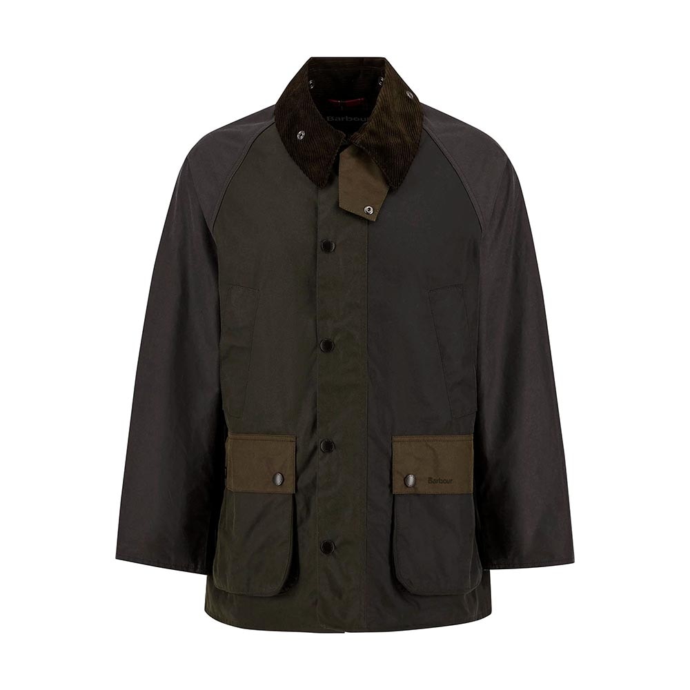 バブアー ビデイル オーバーサイズ パッチワーク オイルジャケット ユニセックス Barbour Patchwork Oversized Bedale Waxed Jacket【国内正規品】MWX2500
