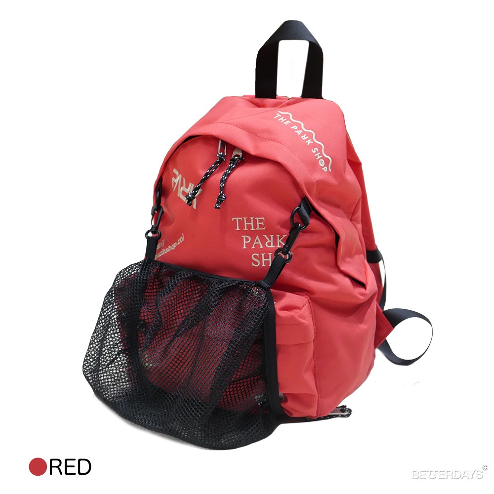 新品、未使用、THE PARK SHOP ブラックリュック リュックサック BALL PARK PACK THE PARK SHOP ザ・パーク