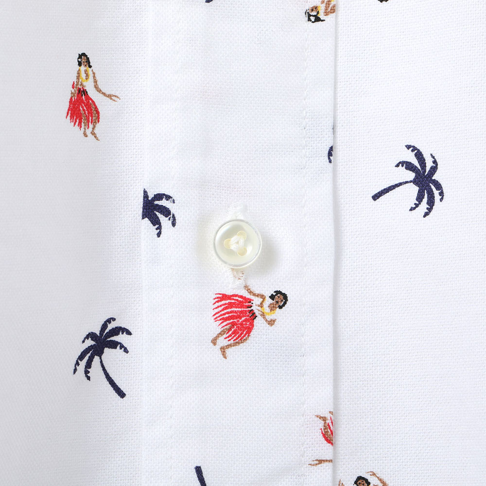 ハワイアンシャツ アロハシャツ  サンサーフ コットンオックスフォードシャツ COTTON OXFORD B.D. SHIRT “HULA DANCER” SUN SURF SS39282 