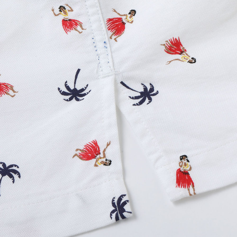 ハワイアンシャツ アロハシャツ  サンサーフ コットンオックスフォードシャツ COTTON OXFORD B.D. SHIRT “HULA DANCER” SUN SURF SS39282 
