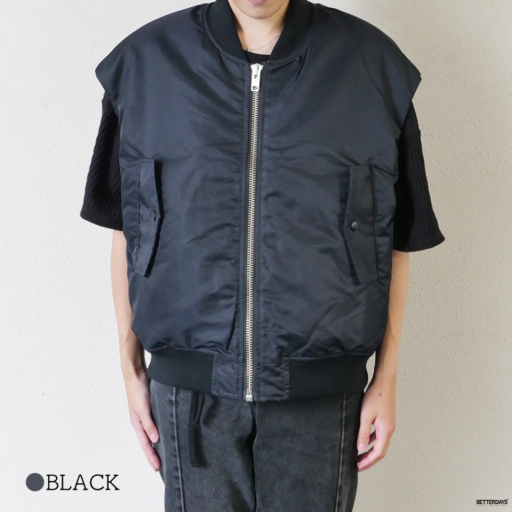 【SALE/10%OFF】ベスト MA-1 ウィ ブルゾン ミリタリー キッフェ BIG FIT MA-1 VEST KIFFE