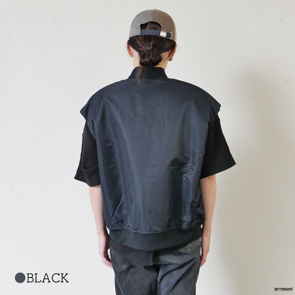 【SALE/10%OFF】ベスト MA-1 ウィ ブルゾン ミリタリー キッフェ BIG FIT MA-1 VEST KIFFE