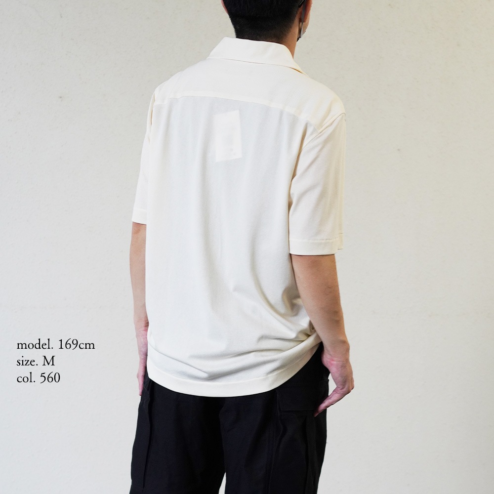 フレッドペリー カラーシャツ メンズ FRED PERRY COMPRESS MESH REVERE COLLAR SHIRT M1745 半袖 【国内正規品】 