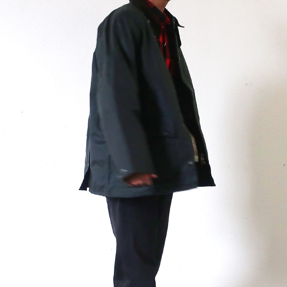 バブアー ビデイル ワックス コットン ブルゾン オーバーサイズ