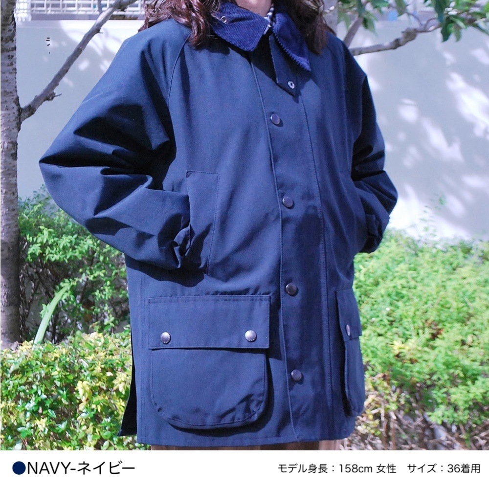 【公式】フジのお歳暮・冬ギフト ノンオイル バブアー ビデイル ノンオイルドコットン 2レイヤー ジャケット・アウター