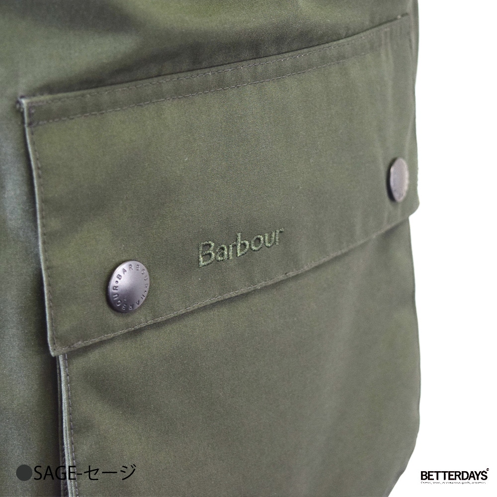 バブアー ノンオイル ビデイル 2レイヤー  ノンオイルドコットンジャケット アウター ブルゾン Barbour BEDALE 2LAYER MSP0107