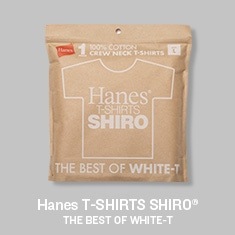 Hanes / SHIRO半袖