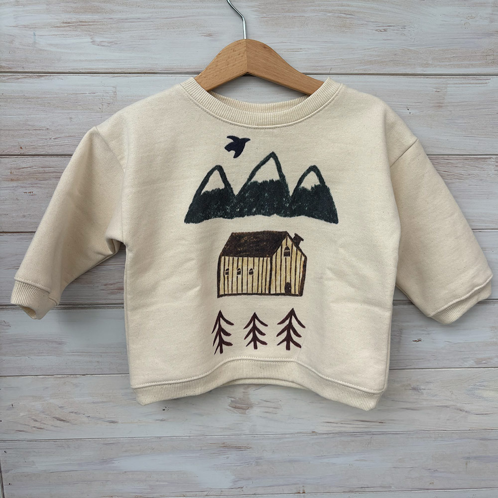 スウェット トレーナー キッズ ベビー オーガニックズー Organic Zoo