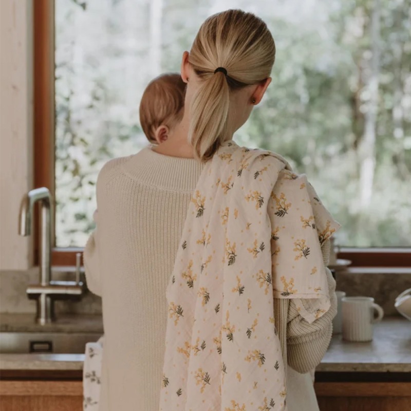 ガルボアンドフレンズ garbo&friends Muslin Swaddle Blanket ブランケット ガーゼ  オーガニックコットン おくるみ  出産祝い 2pcs 3pcs  