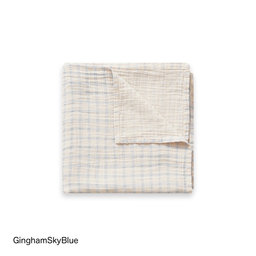 ガルボアンドフレンズ garbo&friends Muslin Swaddle Blanket ブランケット ガーゼ  オーガニックコットン おくるみ  出産祝い 2pcs 3pcs  