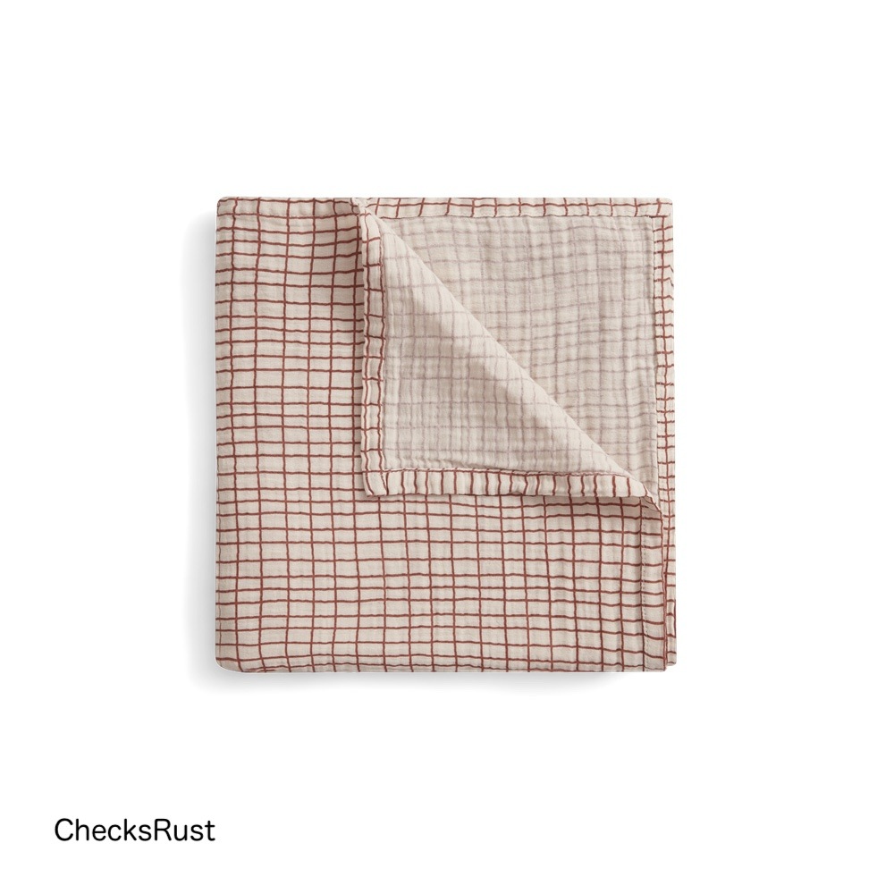 ガルボアンドフレンズ garbo&friends Muslin Swaddle Blanket ブランケット ガーゼ  オーガニックコットン おくるみ  出産祝い 2pcs 3pcs  