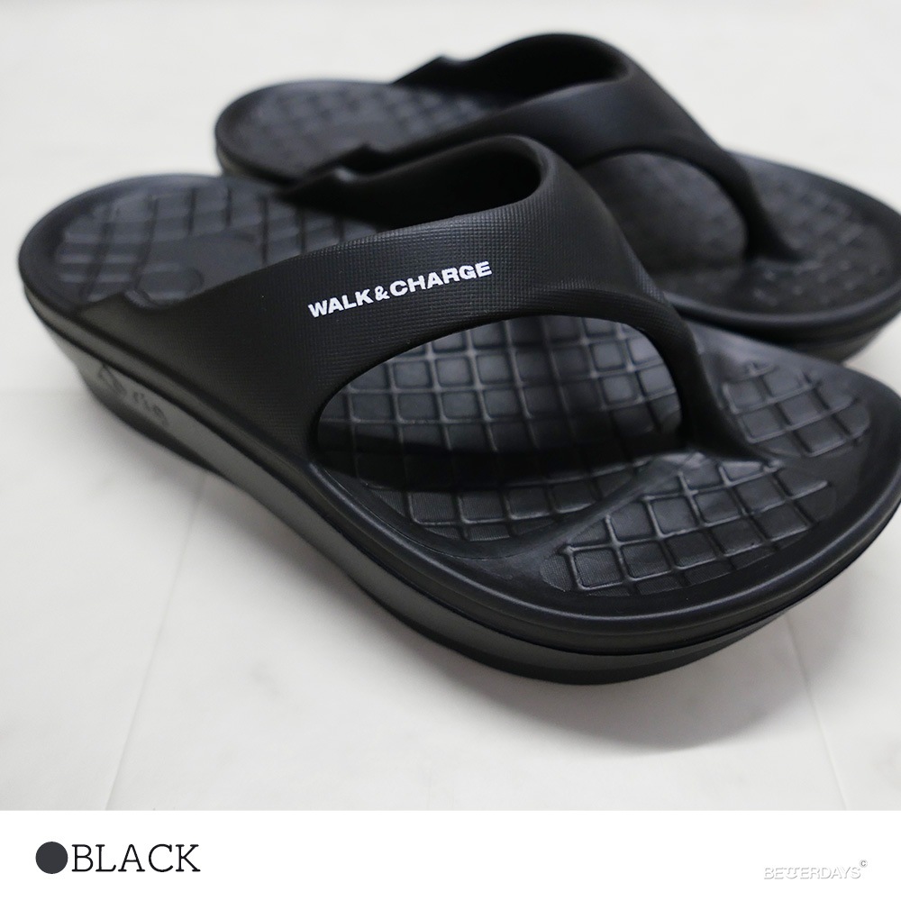 サンダル リグ rig リカバリーサンダル FLIP FLOP 2.0 Black White 22.5-28.5cm