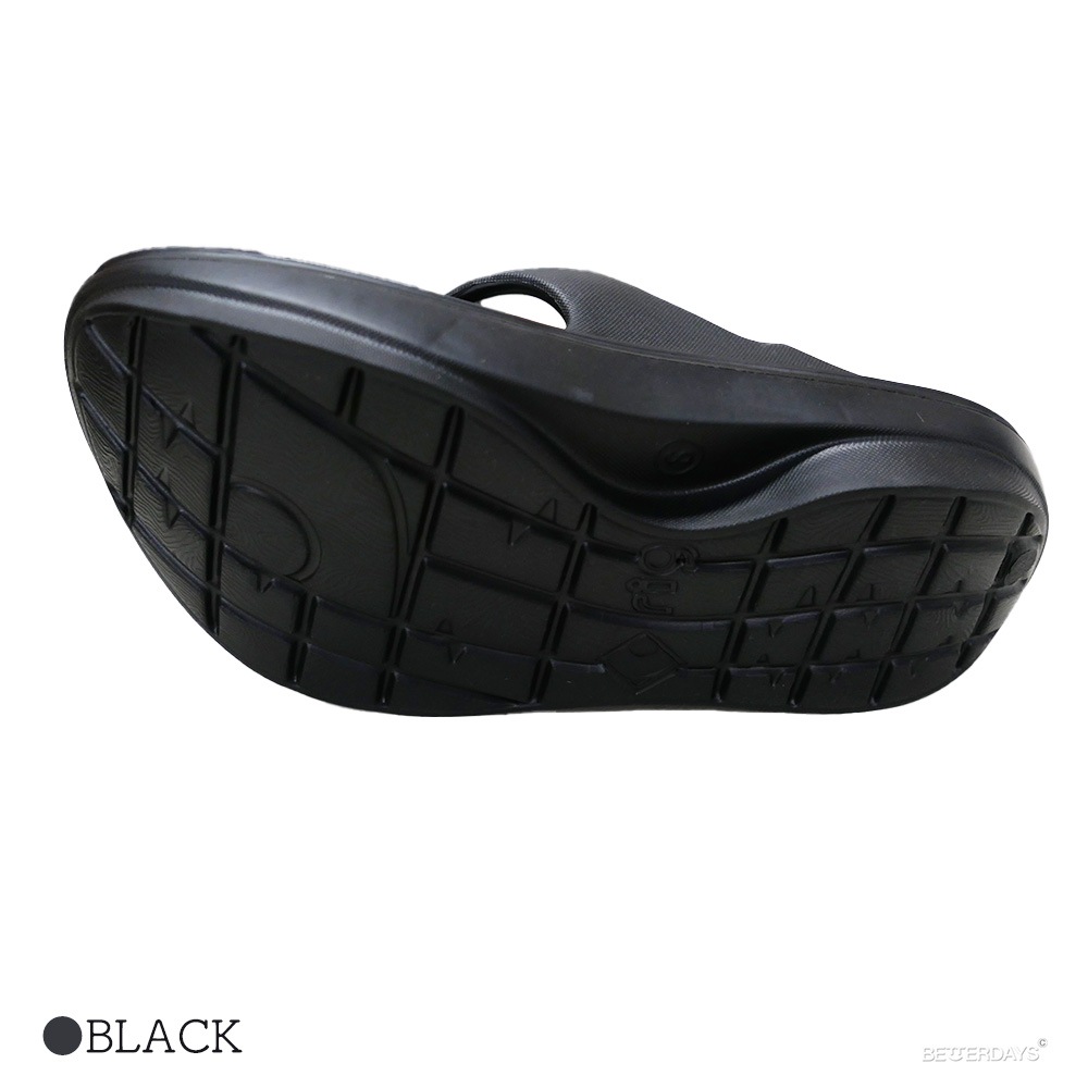サンダル リグ rig リカバリーサンダル FLIP FLOP 2.0 Black White 22.5-28.5cm