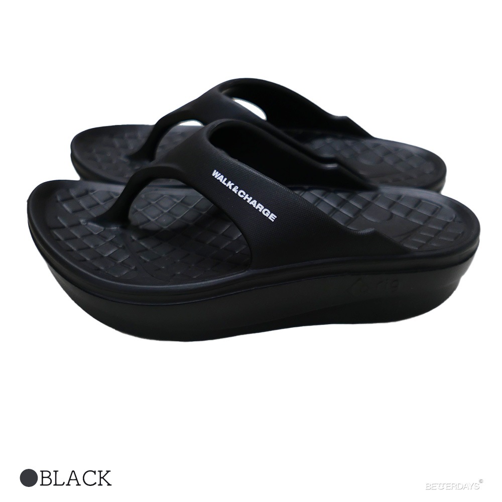 サンダル リグ rig リカバリーサンダル FLIP FLOP 2.0 Black White 22.5-28.5cm